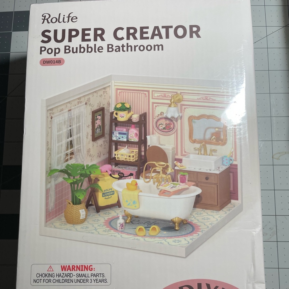 Rolife Súper Creator Pop Bubble Bathroom